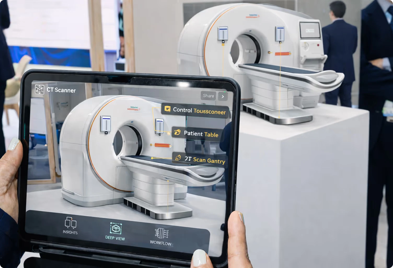 AR, VR and 3D sales demos for pharma manufacturers